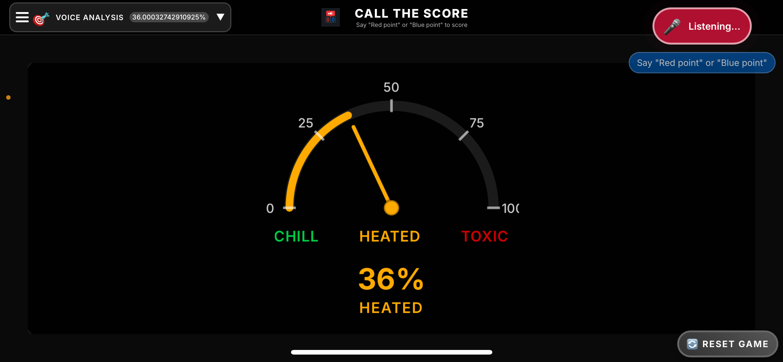 Call the Score Heated Gauge